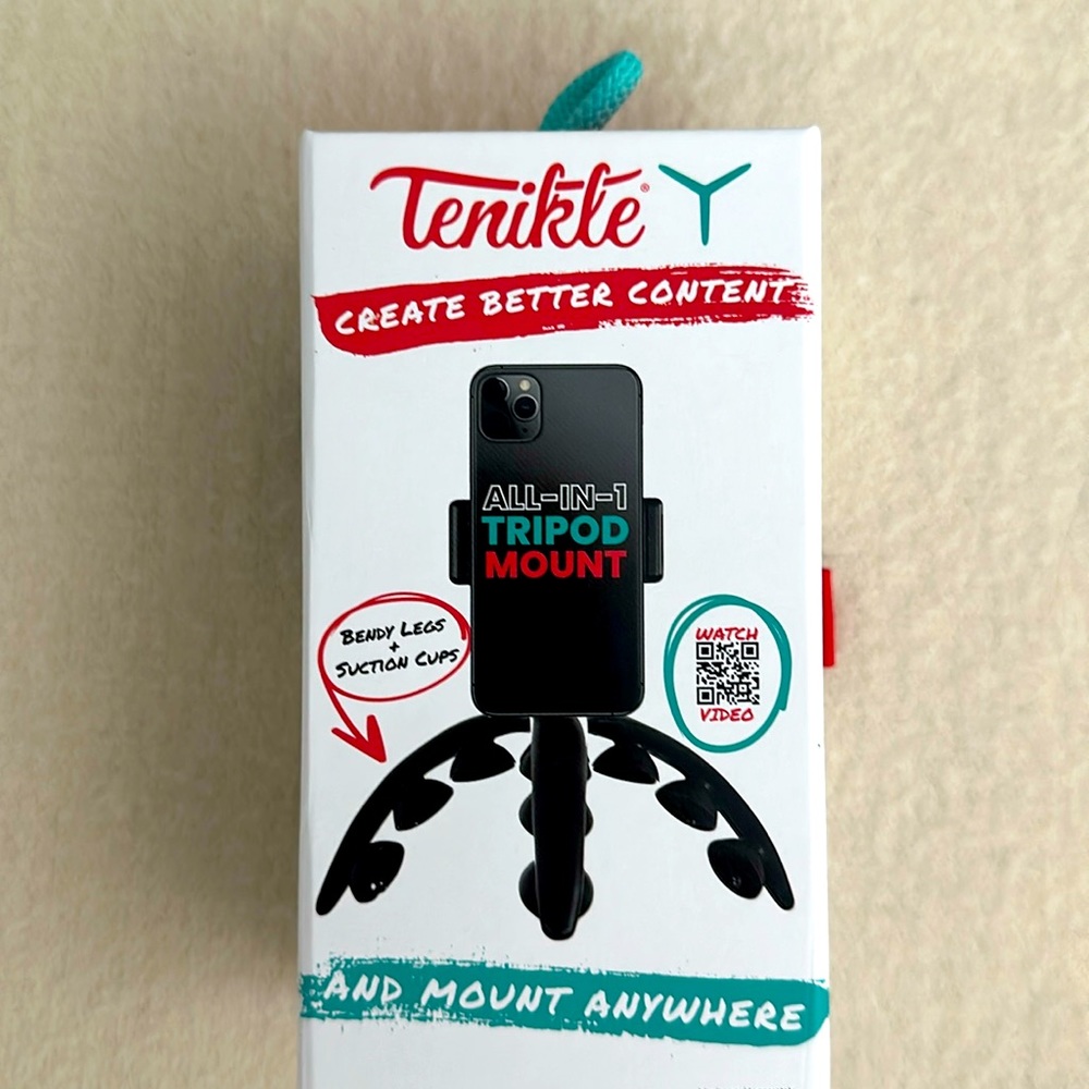 Tenikle Tripod Phone Mount NIB